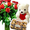 Ferrero, Flowers and Teddy