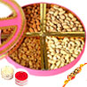 Pink Round Dryfruit Box